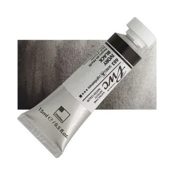 Speciální výtvarná barva ShinHan Akvarelová barva PWC 15 ml Ivory Black 683