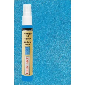 Inkoust Modrá střední 30ml Vintage Mixed Media Daily ART