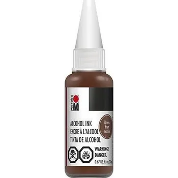 Marabu Alkoholový inkoust Hnědá 20 ml