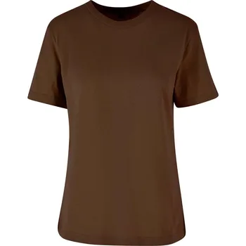 Build Your Brand Dámské tričko Everyday Tee Hnědá 5XL