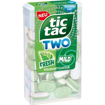 TIC TAC DRAŽÉ SPEARMINT FRESH & MILD 38,5g NĚMECKO!