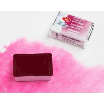 Speciální výtvarná barva White Nights Akvarelová barva 2,5 ml Quinacridone Violet Rose 622