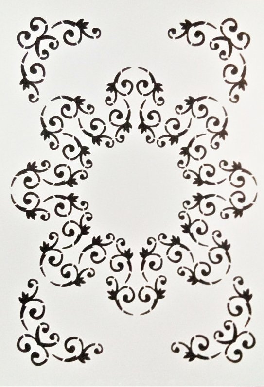 Daily ART Šablona Mandala Vintage A A4