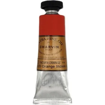Olejová barva Charvin Olejová barva Extra Fine 20 ml Indian Orange 45