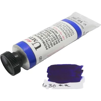 Výtvarná barva Tempera mistrovská Permanentní modř Umton 16 ml