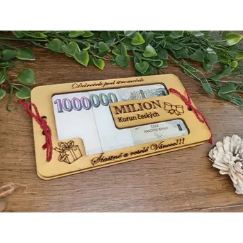 Obálka Obálka na peníze - Originální Vánoční dárek