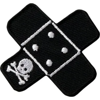 Nažehlovačka Pirátská záplata 5 x 5 cm Monoquick