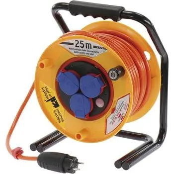 Prodlužovací kabel SOLIGHT kabelový buben Brobusta 3G2.5 délka 25m IP44