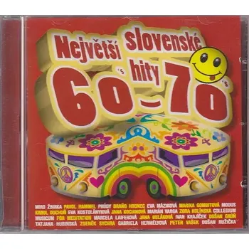 Česká hudba Největší slovenské hity 60. a 70. let - CD
