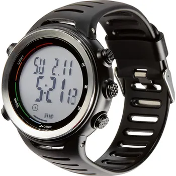 Sporttester CRIVIT Měřič srdečního tepu a krokoměr černý