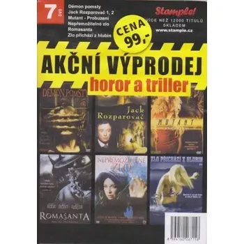 DVD film Kolekce Akční výprodej - Horor a thriller 7DVD