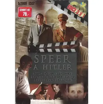 DVD film Speer a Hitler - SET 3 DVD