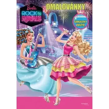 Pohádka Barbie: Rock´n Royals omalovánky