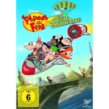 DVD film Phineas und Ferb - Der Länsgte Sommertag - v originálním znění bez CZ titulků - DVD /plast/