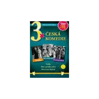 DVD film 3x Česká komedie VII - Tetička / Muž z prvního století / Divotvorný klobouk DVD