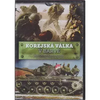 DVD film Korejská válka v barvě - DVD slim