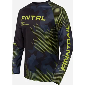 cyklistický dres Finntrail Jersey Gravity Graphite XL