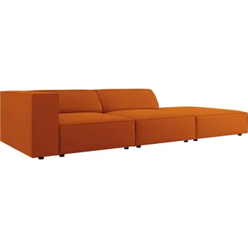 Pohovka Cosmopolitan Design Sametová pohovka Arendal 262 cm, pravá