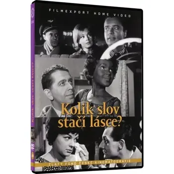 DVD film Kolik slov stačí lásce? - DVD Box