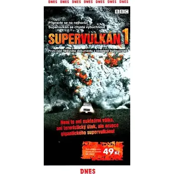 DVD film Supervulkán 1 - DVD