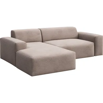 Pohovka Rodier Manšestrová rohová pohovka Villet 250 cm, levá