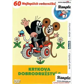 DVD film 60 večerníčků - 19 - Krtkova dobrodružství 2 ( pošetka ) - DVD