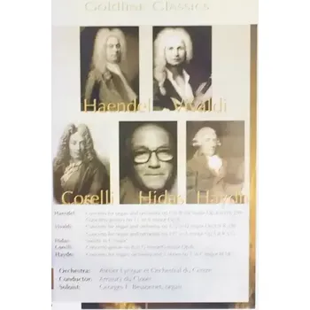 Haendel / Vivaldi / Corelli / Hidas / Haydn - Goldline Classics - DVD /plast/