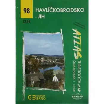 Havlíčkobrodsko - Jih - Atlas turistických map 98