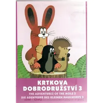 Krtkova dobrodružství 3 plast DVD
