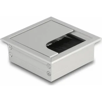 Delock 66860 kabelová průchodka hliník, stříbrná, 1 ks