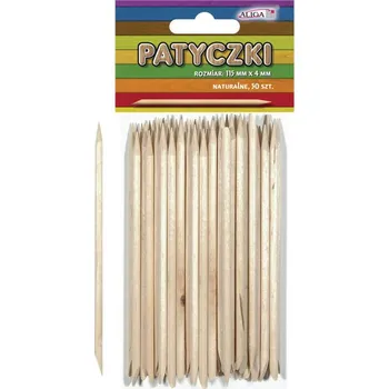 Jednorázové nádobí ALIGA dřívka PK-0203 50ks 115x4mm