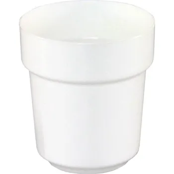 Party nádobí PETRAplast Plastový pohárek 200 ml Barva: Bílá