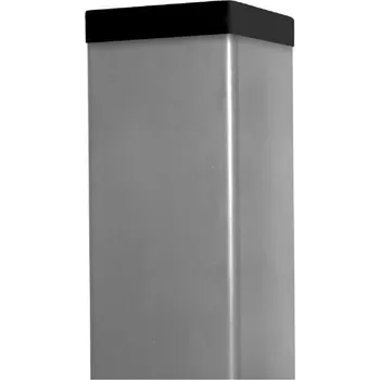 Plotový sloupek Sloupek poplastovaný DŘEVOplus šedý (60×60mm/2m řez)