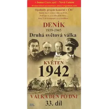 DVD film Deník - Druhá světová válka díl.33 - Květen 1942 - DVD