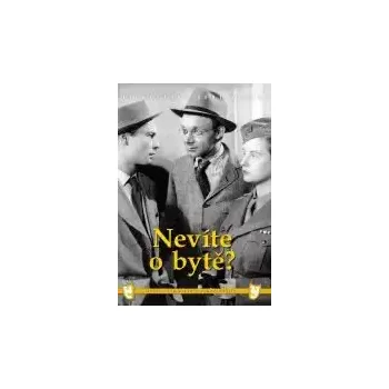 DVD film Nevíte o bytě? - DVD box