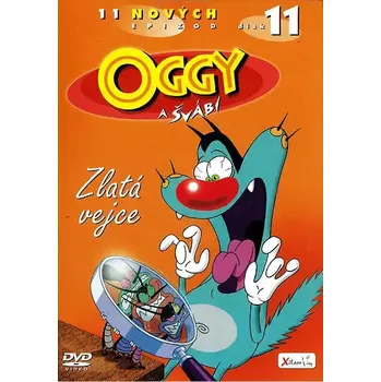 DVD film Oggy a švábi 11 - Zlatá vejce - DVD