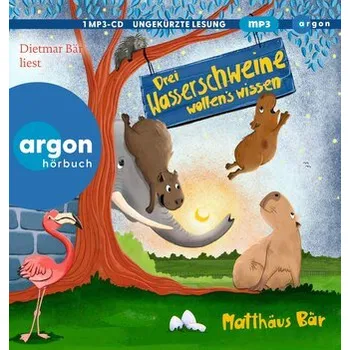 První čtění Drei Wasserschweine wollen's wissen - Bär, Matthäus