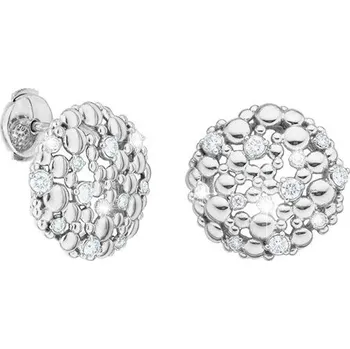 Náušnice JK Zlaté náušnice s přírodními diamanty Diamant 14 kt ZNVE018B-04-1000