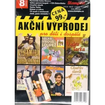 DVD film Akční výprodej pro děti i dospělé - 8DVD/CD
