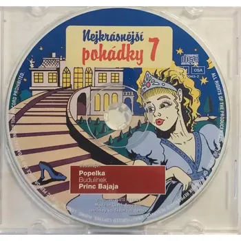 Česká hudba Nejkrásnější pohádky 7 - CD /slim/