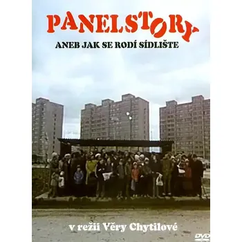 DVD film Panelstory aneb Jak se rodí sídliště ( pošetka ) - DVD