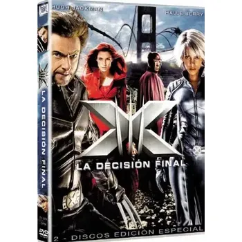 DVD film X-Men - La Decisión Final - v originálním znění bez CZ titulků - 2xDVD /plast v šubru/