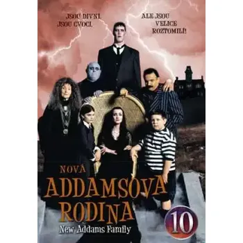 DVD film Nová Addamsova rodina 10 - DVD
