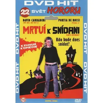 DVD film Mrtví k snídani - DVD pošetka
