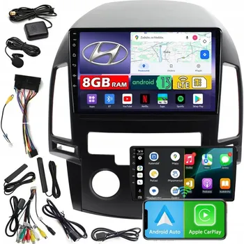 Auto Hi-Fi Autorádio NCS ZQ9 HYUNDAI i30 I 2007-2012 MANUÁL ANDROID 8GB LTE