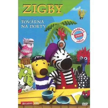 DVD film Zigby - Továrna na dorty - DVD
