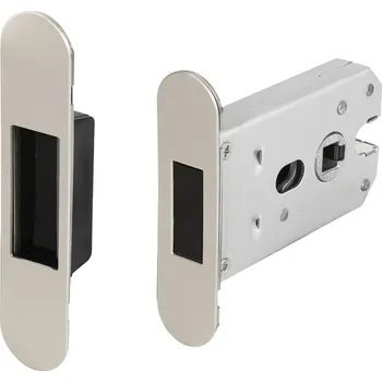 Dveřní kování MP KOVÁNÍ MP - Magnetický zámek s protiplechem Povrch: NP - nikl perla