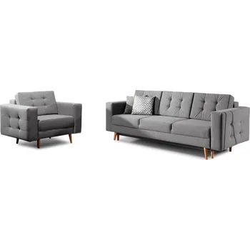 Sedací souprava Sedací souprava ASGARD 3+1 Cover 87 šedá