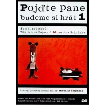 DVD film 60 večerníčků - 3 - Pojďte pane, budeme si hrát 1 - DVD