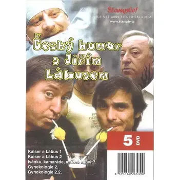 DVD film Kolekce český humor s Jiřím Lábusem - DVD